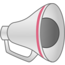 download Megaphone clipart image with 0 hue color