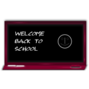 download Black Board clipart image with 315 hue color