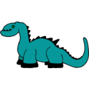 download Platypuscove Dinosaur 001a clipart image with 90 hue color