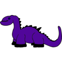 download Platypuscove Dinosaur 001a clipart image with 180 hue color