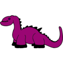 download Platypuscove Dinosaur 001a clipart image with 225 hue color