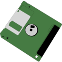 download Diskette clipart image with 270 hue color
