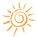 download Simple Sun Motif clipart image with 0 hue color
