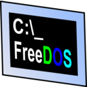 download Freedos Icon clipart image with 180 hue color