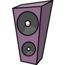 download Cartoon Speaker clipart image with 90 hue color