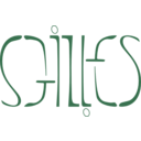 download Ambigramme Gilles clipart image with 45 hue color