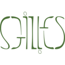 download Ambigramme Gilles clipart image with 0 hue color