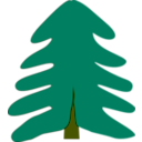 download Spruce clipart image with 45 hue color