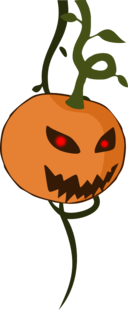 Cartoon Jack O Lantern Pumpkin