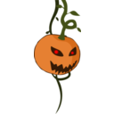 download Cartoon Jack O Lantern Pumpkin clipart image with 0 hue color