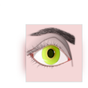 download Ojo clipart image with 0 hue color