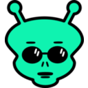 download Alien Peterm 01 clipart image with 45 hue color