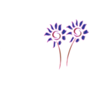 download Flower Icon clipart image with 270 hue color