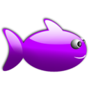 download Glossy Fish 1 clipart image with 45 hue color