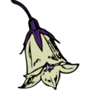 download Harebell clipart image with 180 hue color