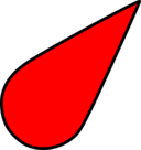 Sea Chart Symbol Light Red