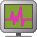download Icon Monitoring clipart image with 225 hue color