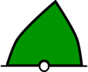 Conical Buoy Green