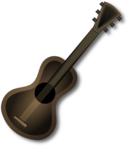 Brown Guitar