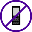download No Cellphone clipart image with 270 hue color
