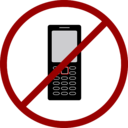 download No Cellphone clipart image with 0 hue color
