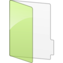 download Folder Icon clipart image with 225 hue color