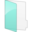 download Folder Icon clipart image with 315 hue color