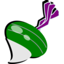download Turnip clipart image with 180 hue color