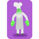 download Chef clipart image with 90 hue color