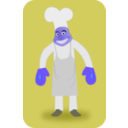 download Chef clipart image with 225 hue color