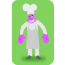 download Chef clipart image with 270 hue color