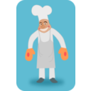 download Chef clipart image with 0 hue color