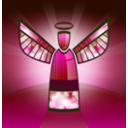 download Stylised Angel clipart image with 135 hue color