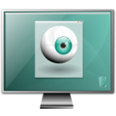 download Monitor clipart image with 315 hue color