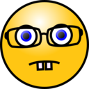 Emoticons Nerd Face