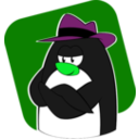 download Fedora Penguin clipart image with 90 hue color