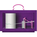 download Barograph clipart image with 270 hue color