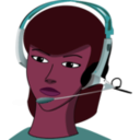 download Call Centre clipart image with 315 hue color