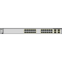 download Gigabit Layer 3 Switch 1 clipart image with 0 hue color