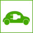 Eco Green Car Icon