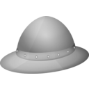 download The Kettle Hat Helmet clipart image with 180 hue color
