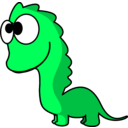 download Dino clipart image with 45 hue color