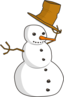 Hat Tip Snowman