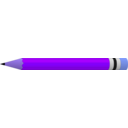 download Pencil clipart image with 225 hue color