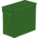 download Ammo Can clipart image with 45 hue color