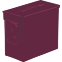 download Ammo Can clipart image with 270 hue color