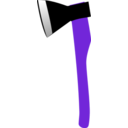 download Fire Axe 2 clipart image with 270 hue color