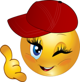 Cool Girl Call Me Smiley Emoticon Clipart | i2Clipart - Royalty Free