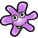 download Other Funny Bacteria clipart image with 90 hue color