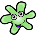download Other Funny Bacteria clipart image with 270 hue color